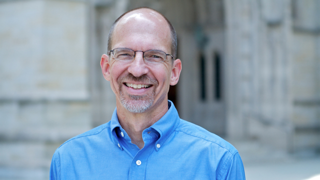 Bill Boyce smiling and looking at the camera